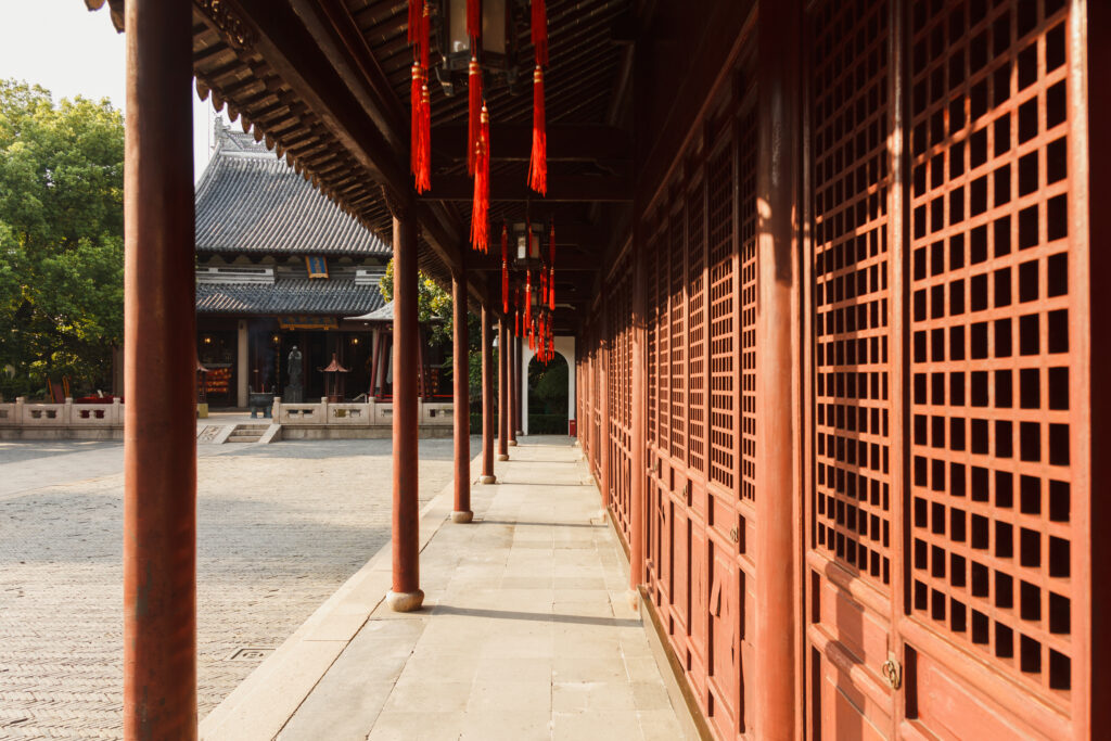 Temple de Confucius à Shanghai