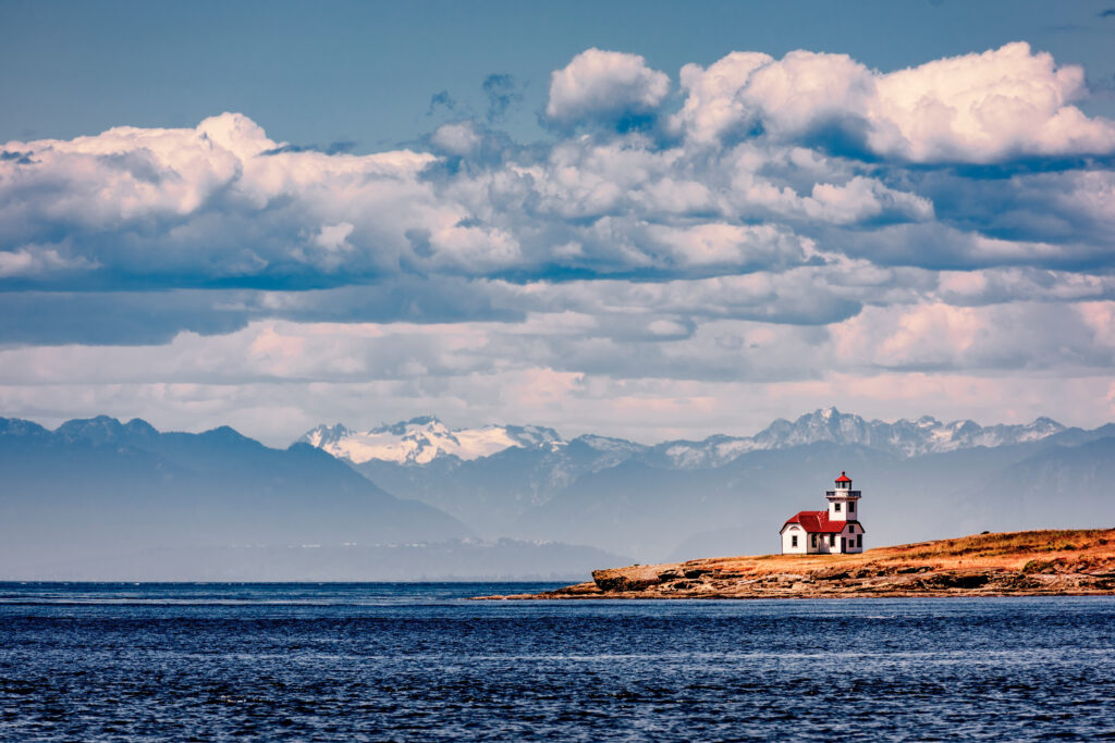 Paysage sur le Puget Sound