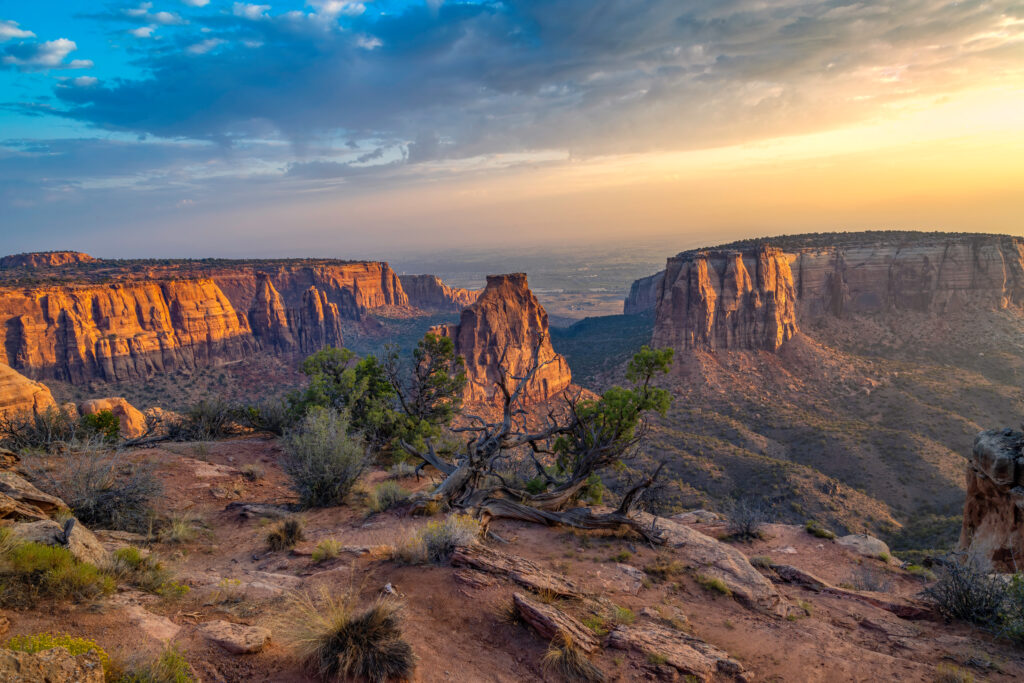 Magnifique paysage dans le Colorado National Monument