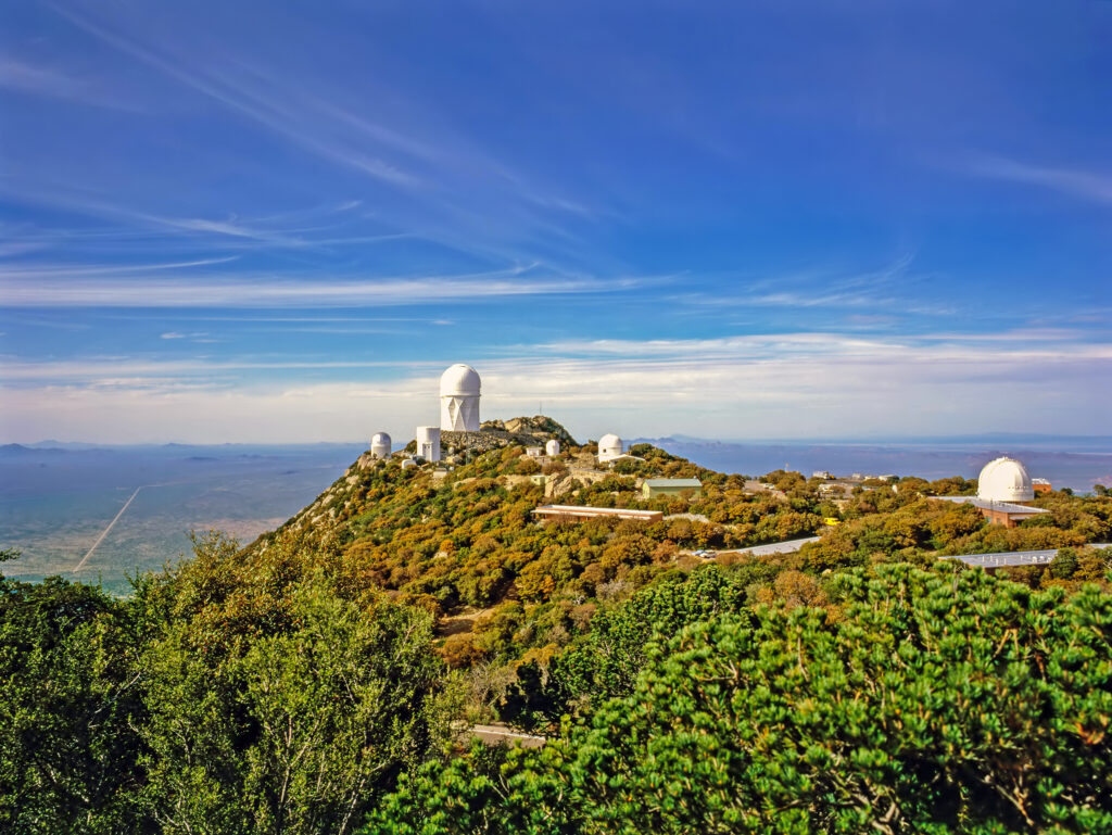 L'Observatoire Kitt Peak aux Etats-Unis