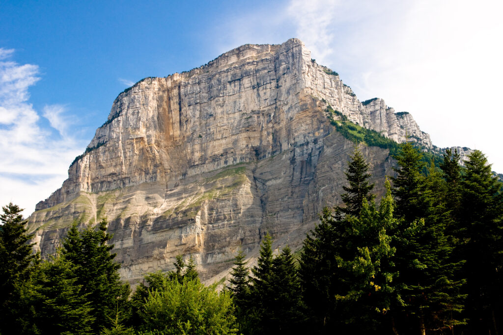 Le mont Granier en Savoi