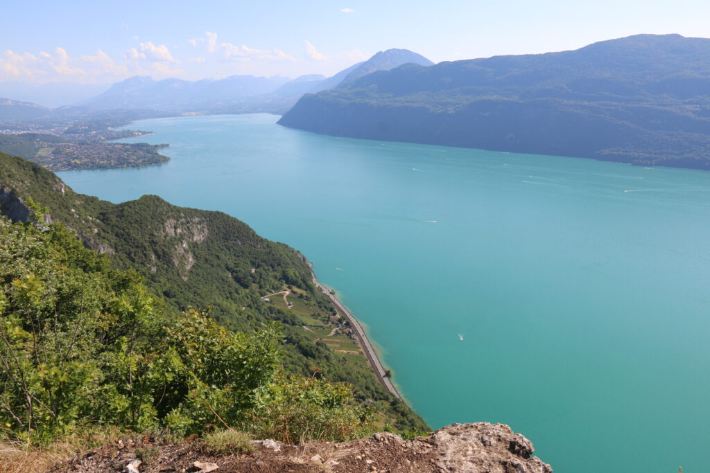 Vue sur le lac du Bourget