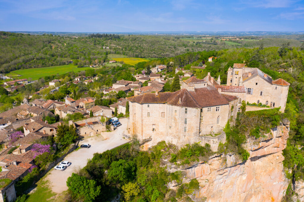 Vue sur Bruniquel