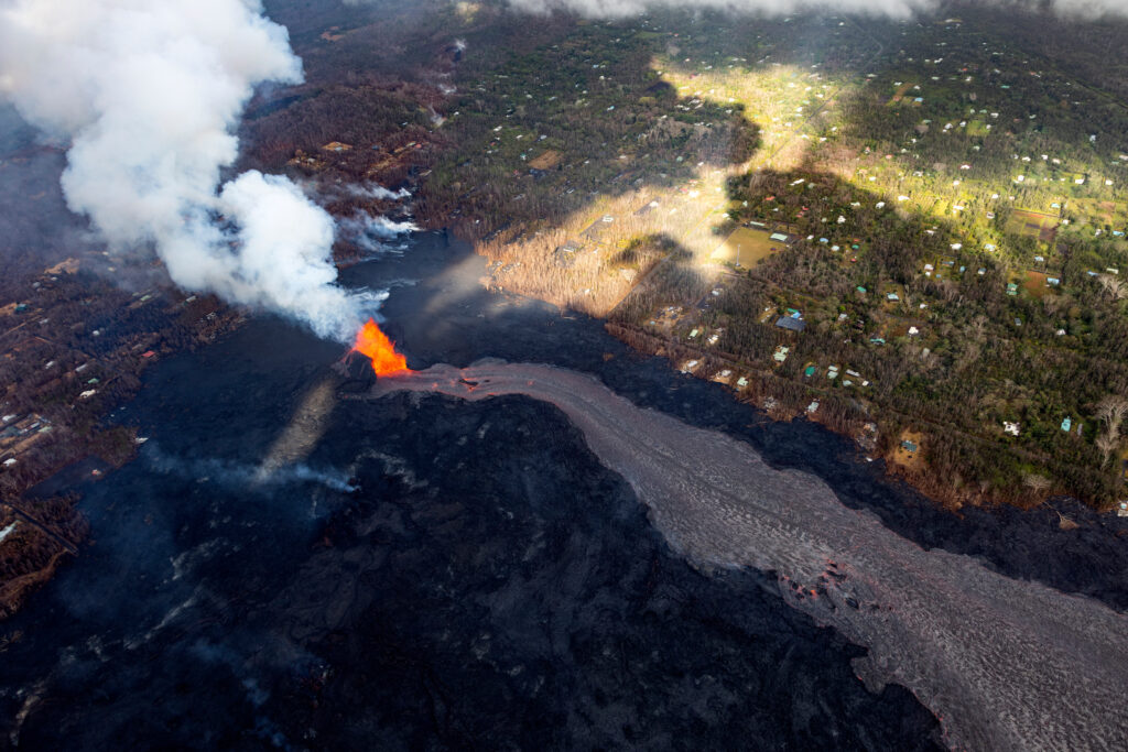 Où partir pour voir des volcans en éruption ? lE volcan Kilauea à Hawaii