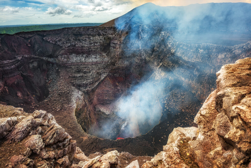 Volcan Masaya au Nicaragua