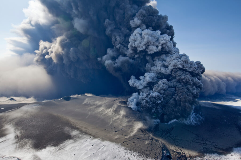 Volcan Eyjafjallajökull en Islande