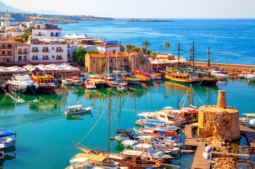 Port de Kyrenia à Chypre