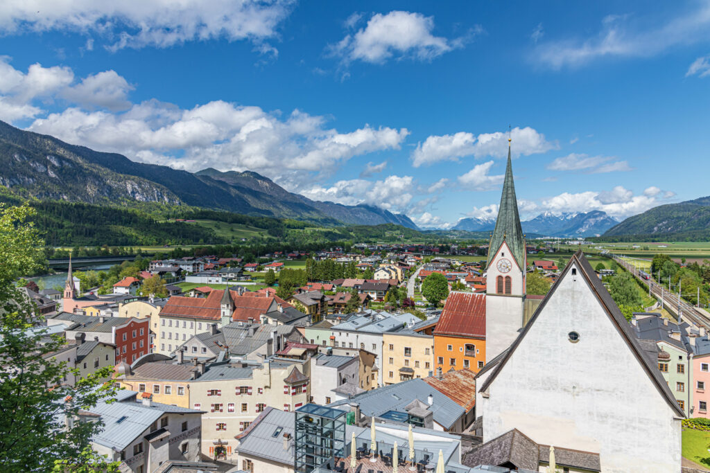 Vue sur Rattenberg