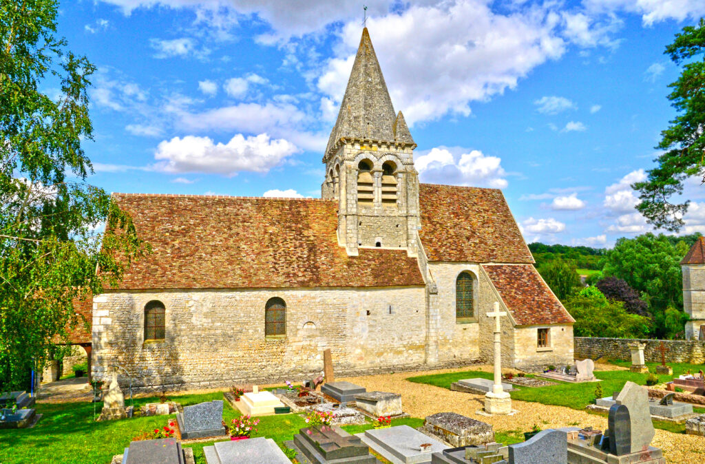 Église Saint-Aubin à Reilly