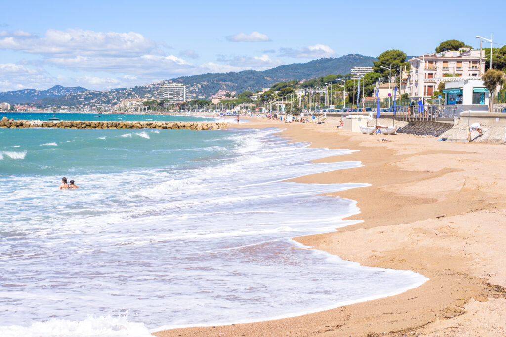 Plage à Cannes 