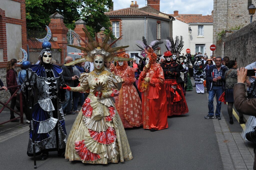 Les Mascarades de Clisson à l’occasion du Carnaval