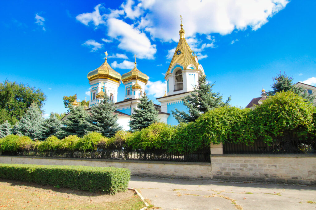 Monastère Ciuflea à Chişinău, la capitale de la Moldavie