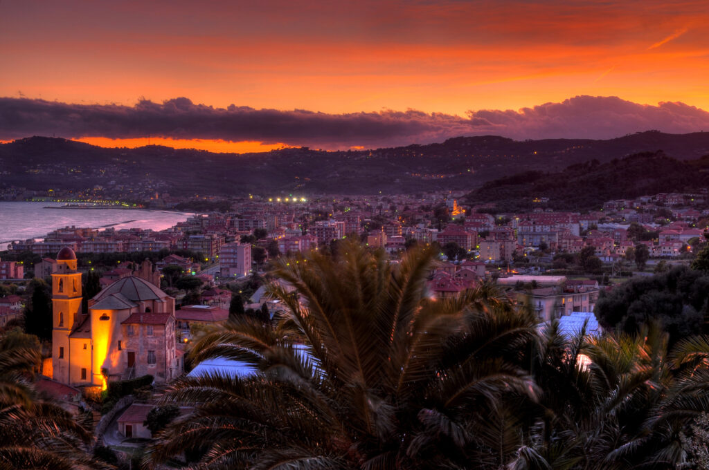 Diano Marina de nuit