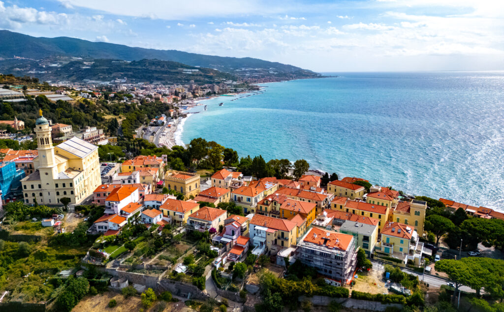 Vue sur Taggia 