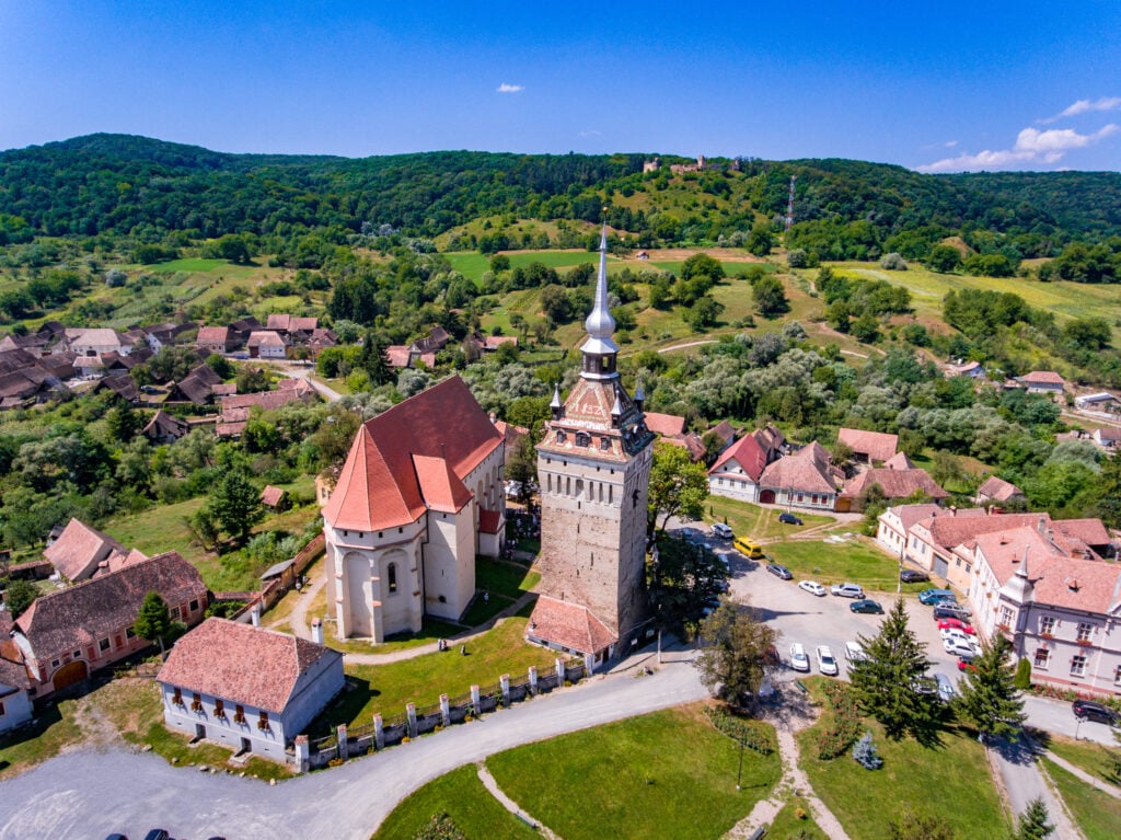 Vue sur Saschiz 