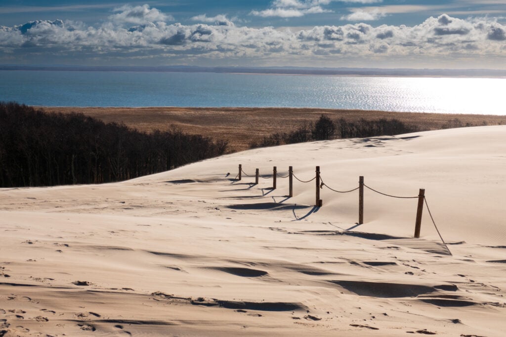 Dunes de Leba dans  le Parc National Slowinski