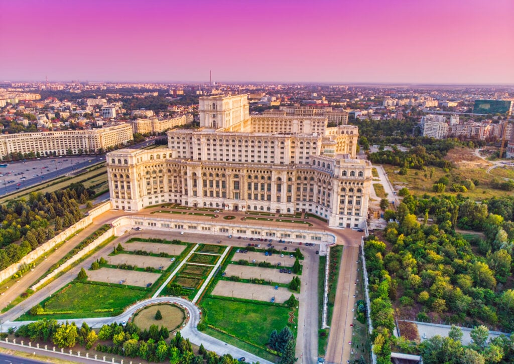 Le Palais du Parlement, Bucarest