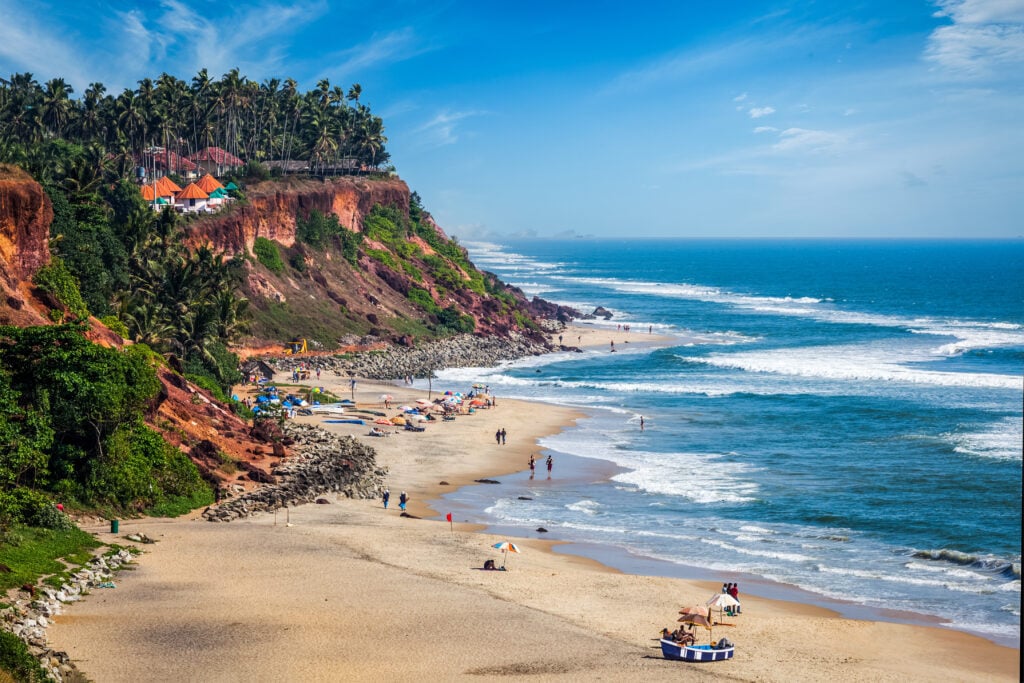 Que faire dans le Kerala ? Aller à la falaise de Varkala