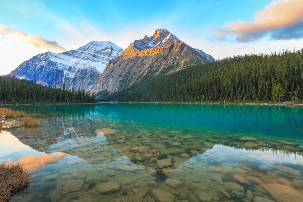 Le parc national Jasper dans les Rocheuses en Alberta