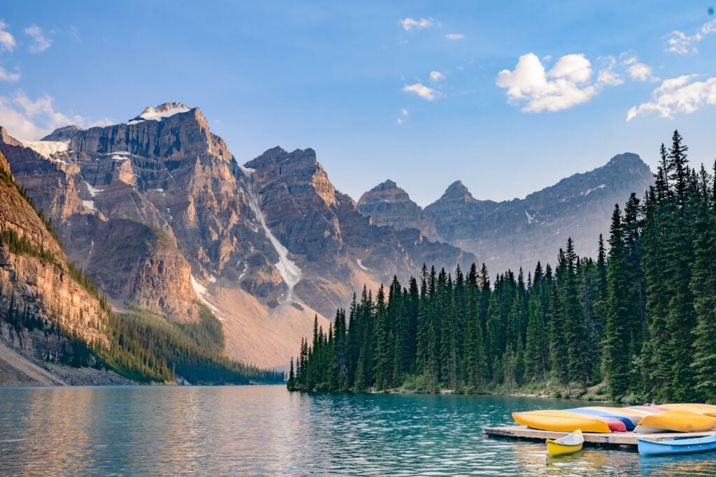 Lake Moraine, Banff National Park en Alberta