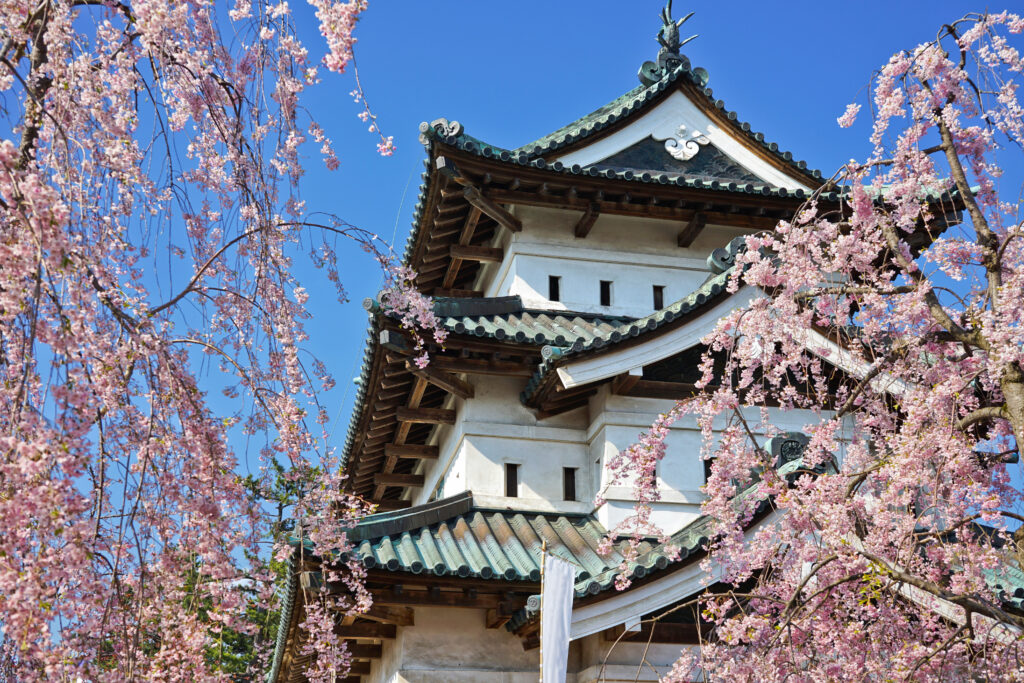 Château de Hirosaki - Tohoku au Japon