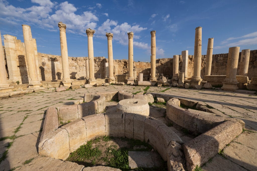 Le forum romain d'Amman