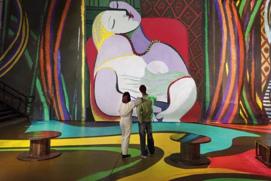 Picasso et Le Douanier Rousseau à l'honneur à l'Atelier des Lumières à Paris