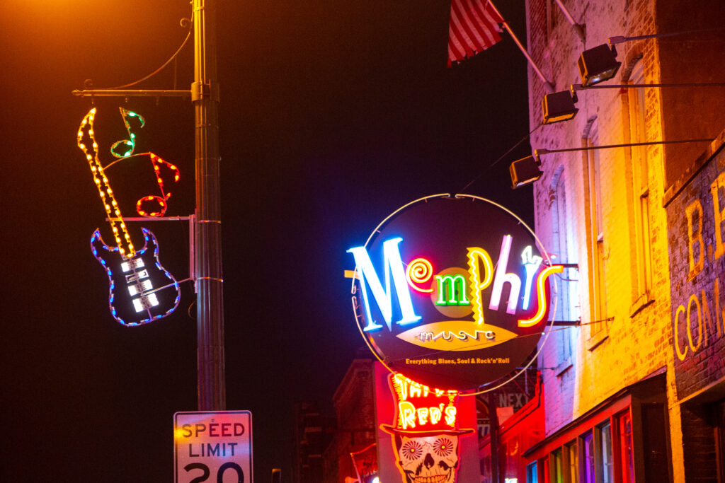 Beale Street à Memphis, Tennessee