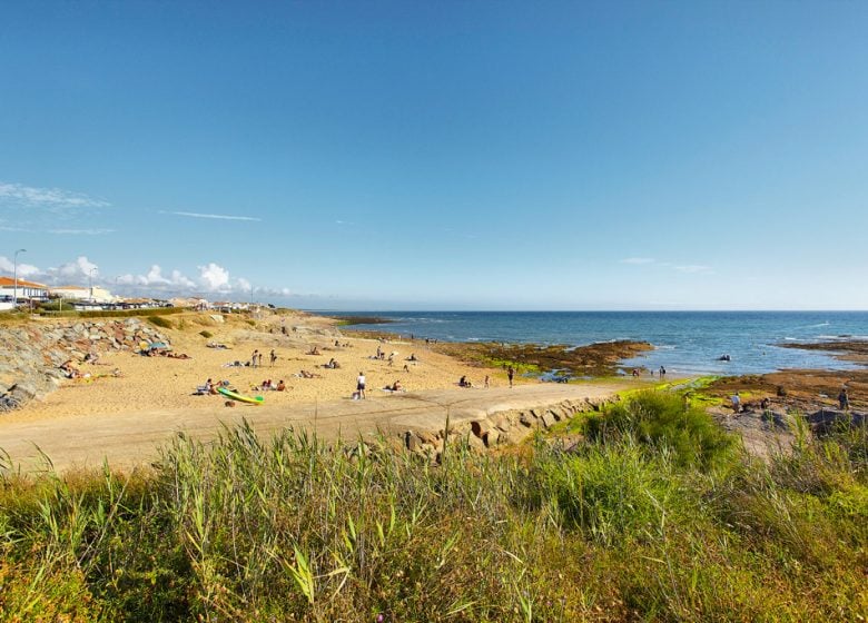 La plage de la Sauzaie à Brétignolles-sur-Mer