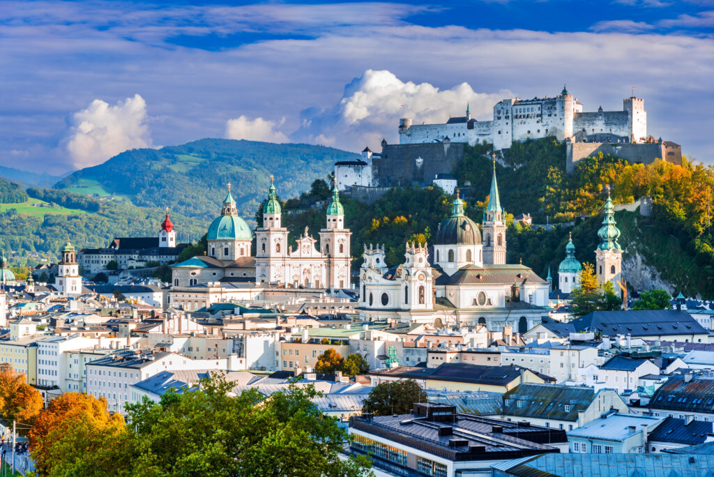 Vue sur Salzbourg