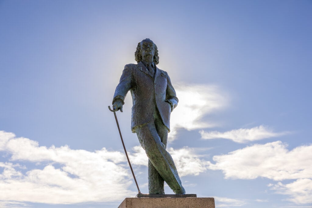 Statue de Dali à Cadaqués