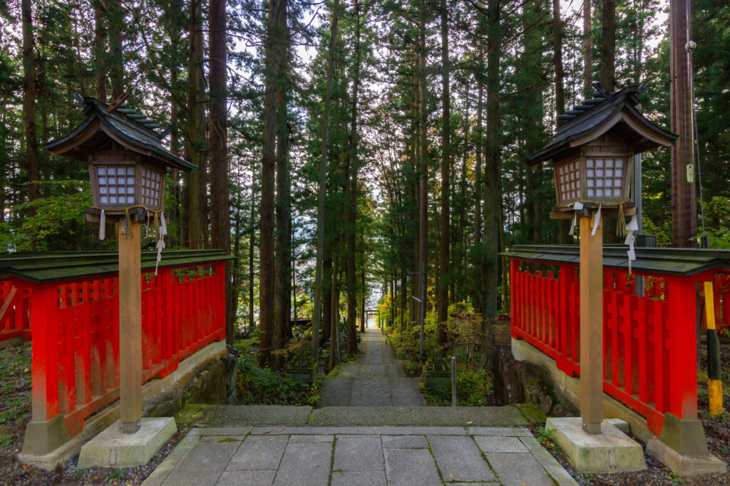 Temple de Teramashi sur la promenade de Takayama