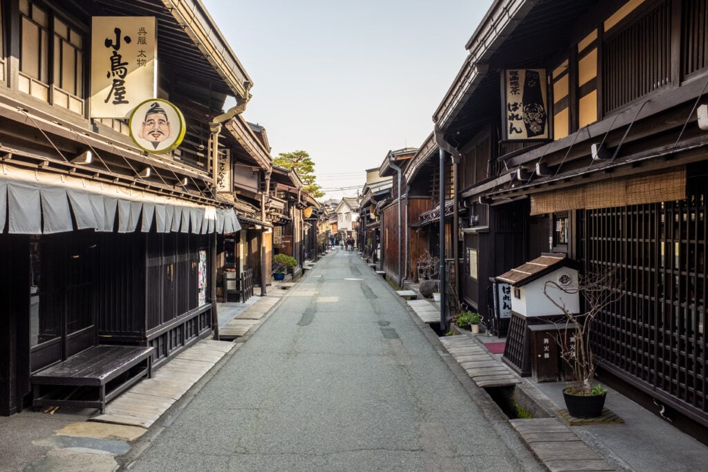 District de Sanmachi-Suji à Takayama - Japon