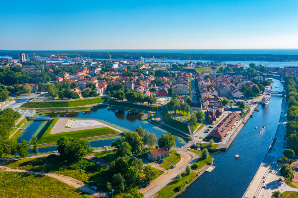 Vue sur Klaipeda