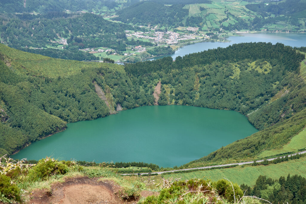 Vue sur Sete Cidades - meilleures randonnées des Açores 