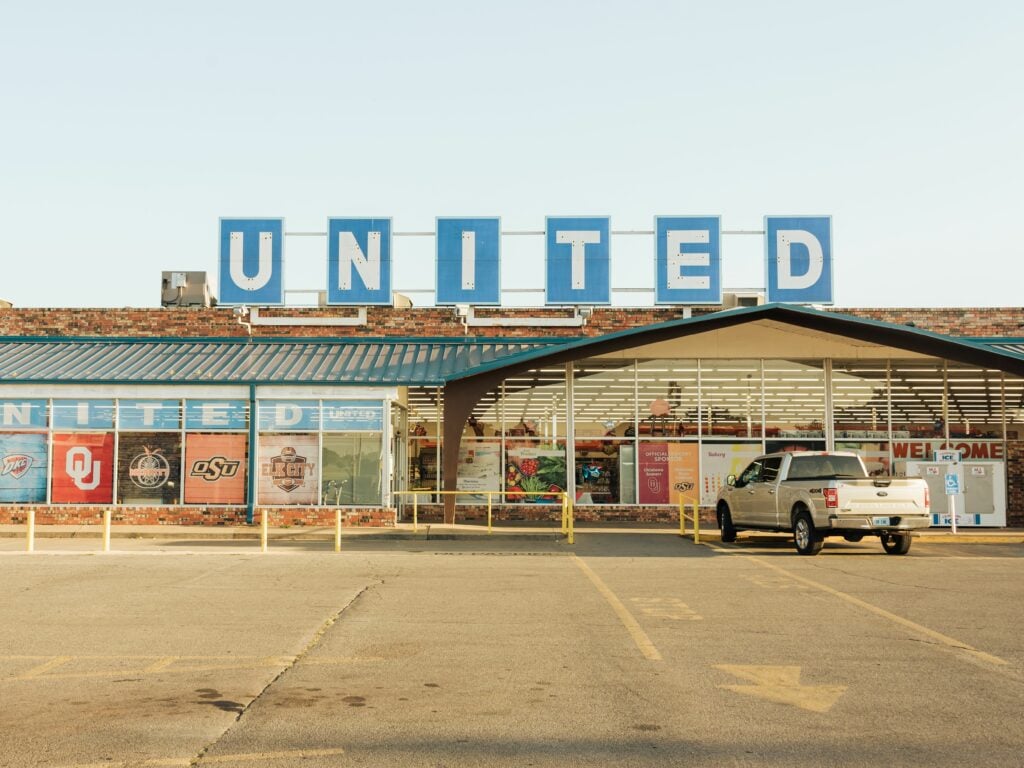 Supermarché vintage à Elk City