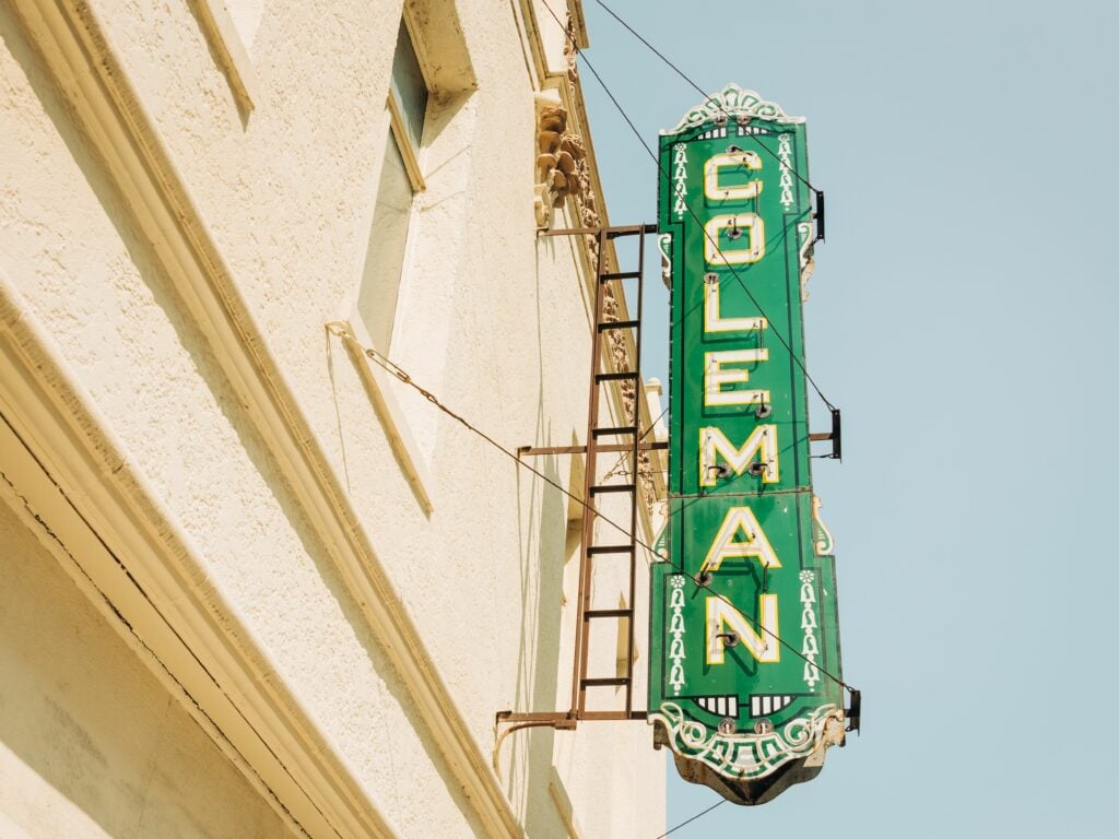 Coleman Theater sur la Route, Miami, Oklahoma 