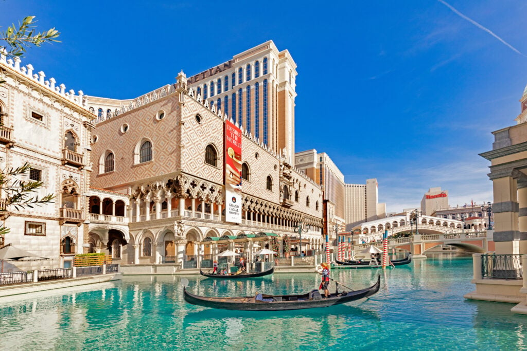 Le Venetian Canal à Las Vegas