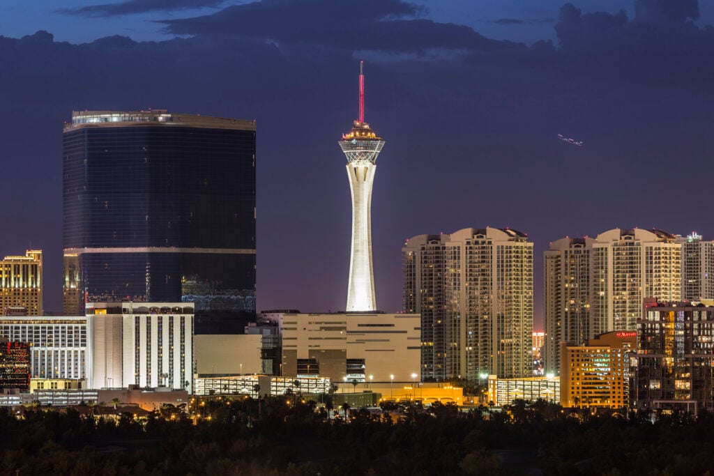 La Stratosphere tower à Las Vegas