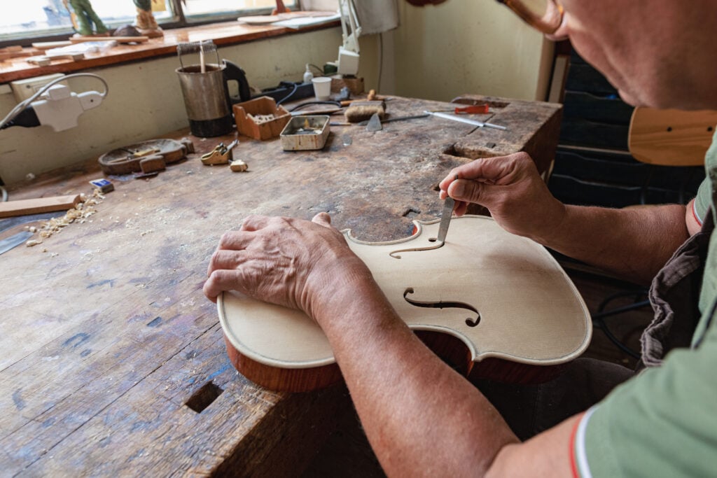 Fabrication de violon