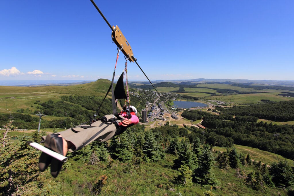 Tyrolienne Fantasticable de Super-Besse