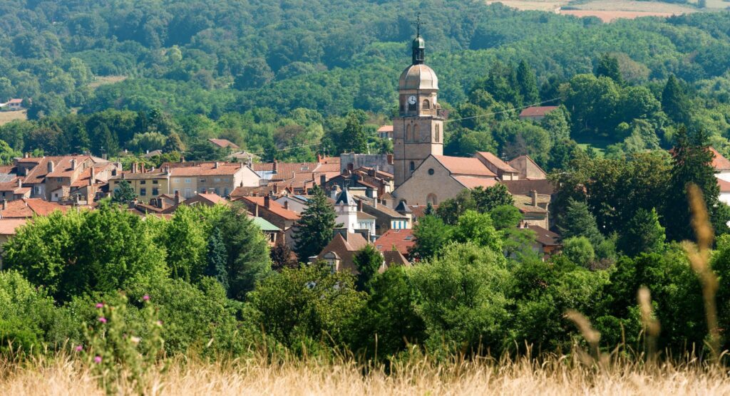 Saint-Amour, un des plus beaux villages dans le Jura