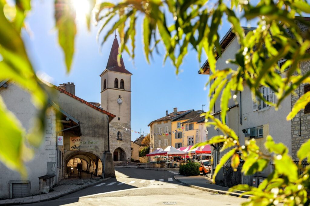 Arinthod, un des plus beaux villages dans le Jura