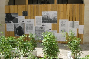 Une installation d'Asa Sonjasdotter au musée de la Chasse et de la Nature