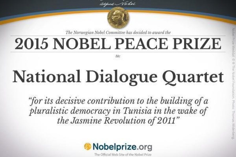 Le prestigieux prix nobel de la paix attribué à quatre associations tunisiennes