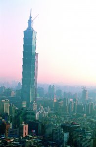 Vue générale de Taipei