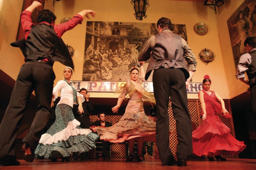 Spectacle de flamenco à El Patio Sevillano.