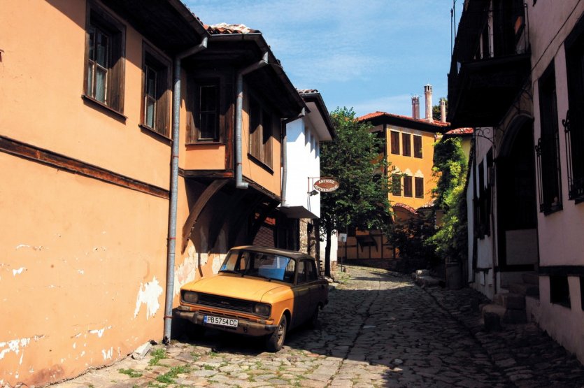 Ruelle dans la vieille ville.