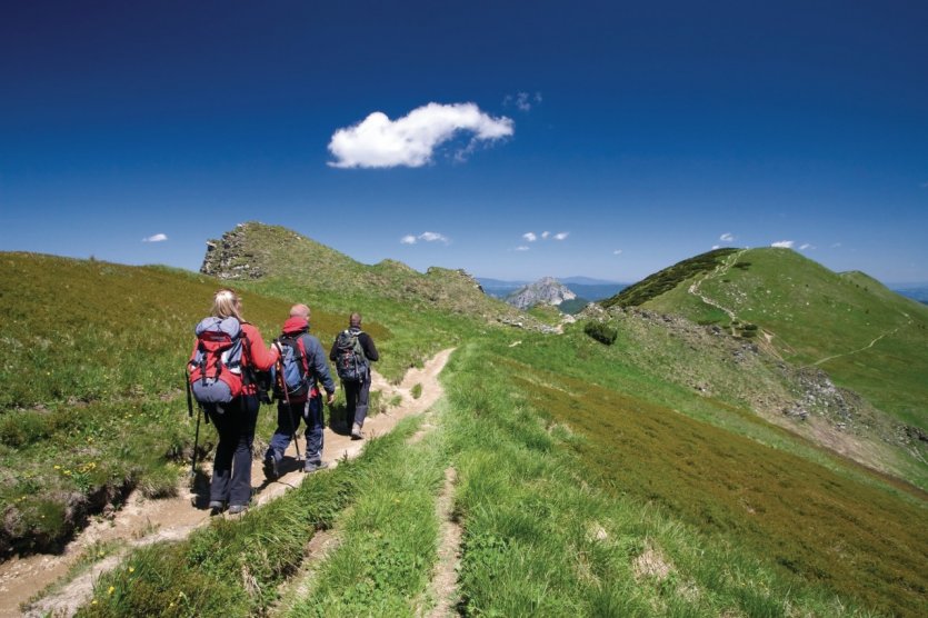 Randonnée dans les Malá Fatra.