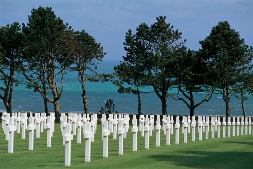 Cimetière américain de Normandie, Colleville-sur-Mer.